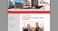 Desktop Screenshot of ohlsen-iz.de